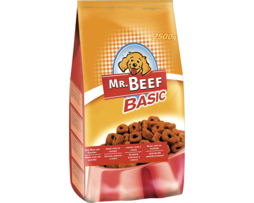 Hundefutter trocken MR. BEEF Softringe 2,5 kg Hundefutter trocken MR. BEEF Softringe 2,5 kg
