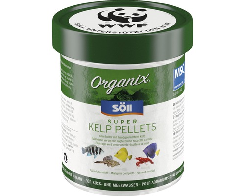 Pelletfutter Söll Organix Super Kelp Pellets 130 ml