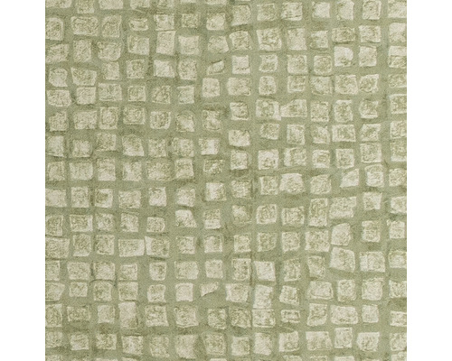 Vliestapete 67864-HOR Pure & Noble III Nutmeg Olive grün Tapete mit Mosaikmuster