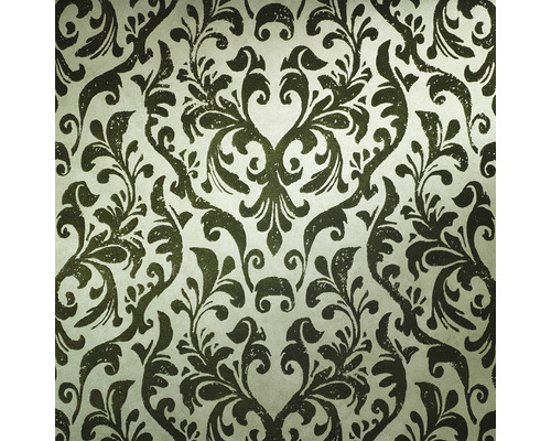 Vliestapete 87254-HOR Pure & Noble III Flock Laurel Samt Olive grün Vliestapete 87254-HOR Pure & Noble III Flock Laurel Samt Olive grün
