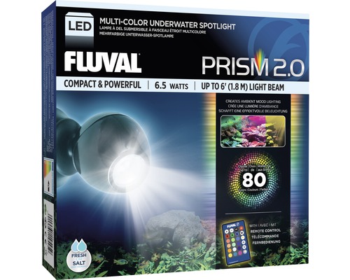 Aquariumbeleuchtung Fluval PRISM LED 2.0 Spotlight mit Fernbedienung 6,5 W