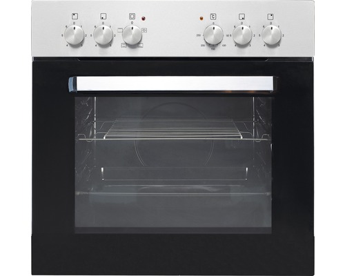 Backofen mit Bedienknöpfen und Ofentür
