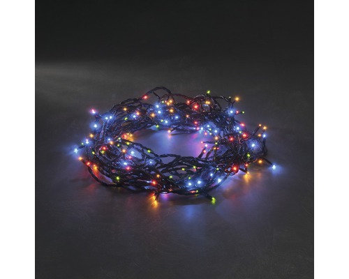 Lichterkette mit mehreren farbigen Leuchten