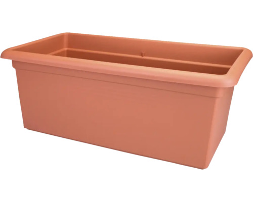 Pflanzkübel elho Green Basics XXL Kunststoff 100x45x40 cm terracotta Rechteckiger Pflanzkasten aus Kunststoff
