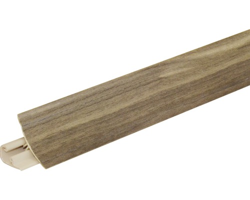 Wandabschlussleiste Nuss WAP 23 K4887 Länge: 3000 mm Sockelleiste mit Holzdekor