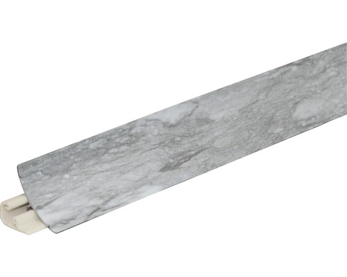 Wandabschlussleiste Black WAP 23 K5577 Länge: 3000 mm Sockelleiste mit Marmoroptik