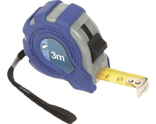 Rollbandmaß mit Stopper 3 m Rollbandmaß mit Stopper 3 m
