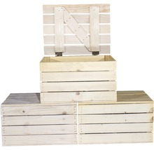 Holzkisten Set mit Deckel