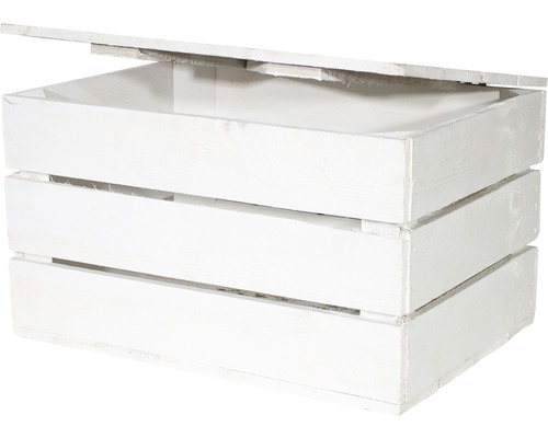 Holzkiste mit Deckel