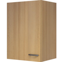 Holzfarbener Küchenoberschrank mit Griff