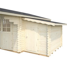 Anbauschuppen Palmako 163 x 235 cm tauchgrundiert