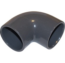 Winkel PVC 90 ° - Ø 50 mm Klebemuffe-thumb-0