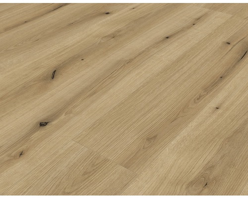 Helle Laminatbodenfläche mit Holzstruktur