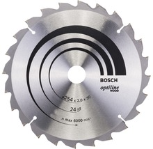 Bosch Optiline Wood Kreissägeblatt, 254 Millimeter Durchmesser