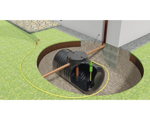 Regenwassernutzungsanlage Akzent B 2.100 Liter