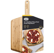 Ooni Bambus Pizzaschieber und Servierbrett, 35,6 cm
