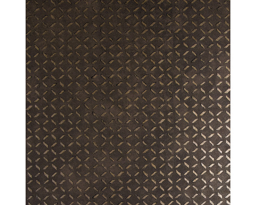 Vliestapete 37050-HOR Pure & Noble III Parsley Mocha braun Tapete mit Rautenmuster