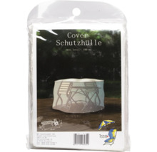 Verpackung einer Schutzhülle für Gartentische bis maximal 180 cm