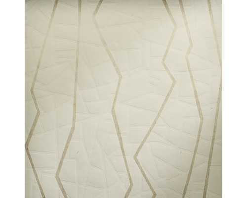 Vliestapete 67638-HOR Pure & Noble II Pine Papayawhip beige Tapete mit geometrischem Muster und geraden Linien
