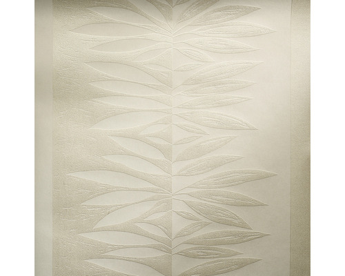 Vliestapete 37021-HOR Pure & Noble II Hazel Linen beige Tapete mit Blattmuster für die Wandgestaltung