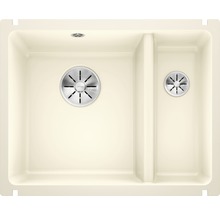 Spülbecken mit zwei Becken und Abfluss