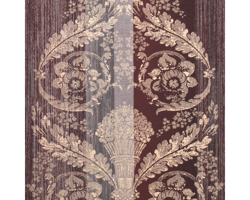 Vliestapete 67295-HOR Pure & Noble I Ruby Cherry rot grau Tapete mit floralem Muster
