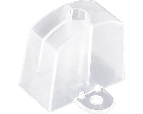 Gutta Abstandshalter Sinus 177/51 für Kunststoffplatten transparent Pack = 50 St Transparente Abdeckung aus Kunststoff