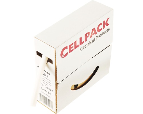 Cellpack Silikonschlauch transparent 4 mm Meterware