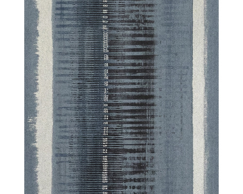 Vliestapete 67311-HOR Pure & Noble I Moonstone Aegean blau Teppich mit Streifenmuster