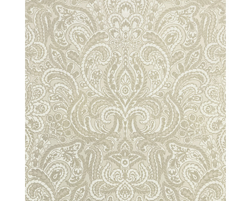 Vliestapete 87197-HOR Pure & Noble I Glasperle Diamond Cream Tapete mit floralem Muster