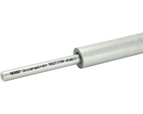 Rehau Universalrohr Rautitan Stabil mit Isolierung