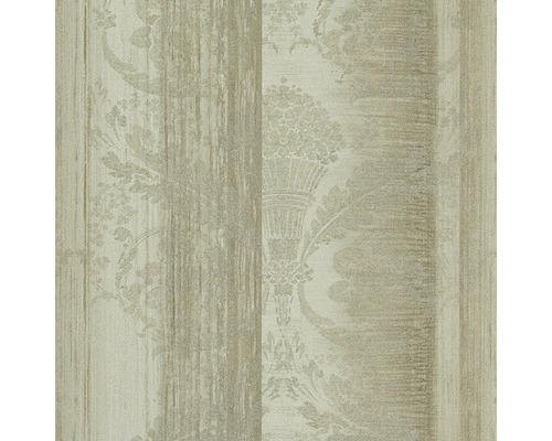Vliestapete 67275-HOR Pure & Noble I Ruby Bone beige Tapete mit floralem Muster und Streifen