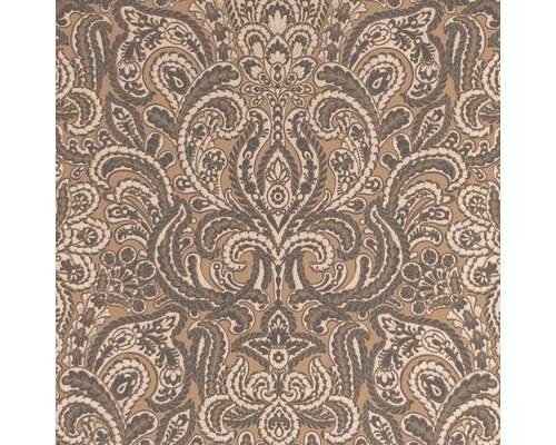 Vliestapete 67329-HOR Pure & Noble I Pearl Sandstone gold gelb Tapete mit floralem Muster