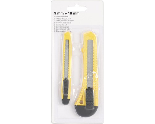 Universalmesser Set mit 9 Millimeter und 18 Millimeter Messern
