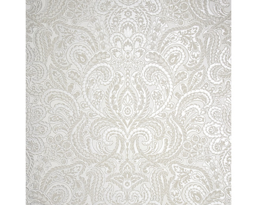 Vliestapete 67302-HOR Pure & Noble I Pearl Powder weiß Tapete mit Paisley Muster