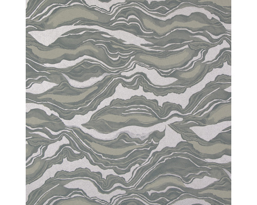 Vliestapete 37027-HOR Pure & Noble II Lime Sea grün Tapete mit abstraktem Wellenmuster