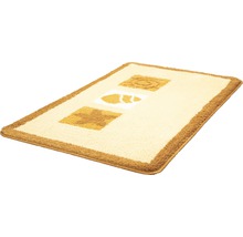Rechteckige Badematte mit Muster