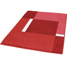 Rechteckiger Badteppich mit geometrischem Muster