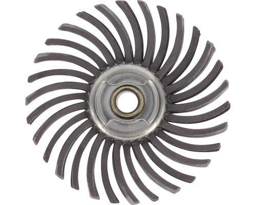 Dremel Feinschleifbürste Ø 25,4 mm, Körnung 36, EZ SpeedClic kompatibel (471S) Lamellenschleifscheibe für Winkelschleifer