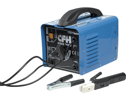 CFH ESG 140 Schweißgerät mit Masseklemme und Elektrodenhalter