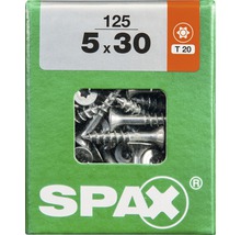 Spax Box mit 125 Universalschrauben, 5x30 Millimeter, T20