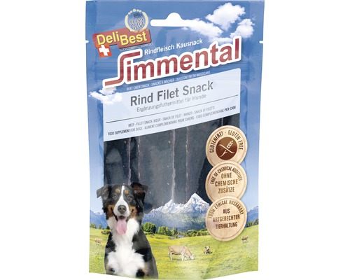 Hundesnack DeliBest Simmental Rind Filet 90 g