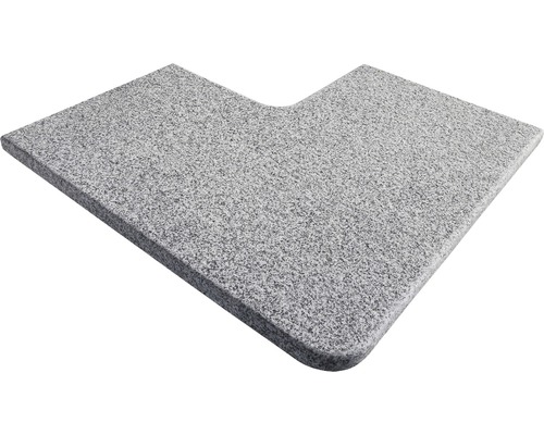 Eck-Arbeitsplatte aus Granit