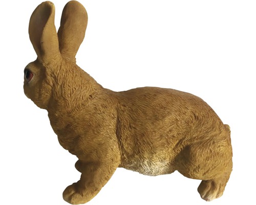 Dekorativer Gartenhase aus Kunststoff