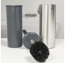 WC-Bürstengarnitur mit verlängertem Stiel TIGER Boston Comfort & Safety edelstahl gebürstet-thumb-2