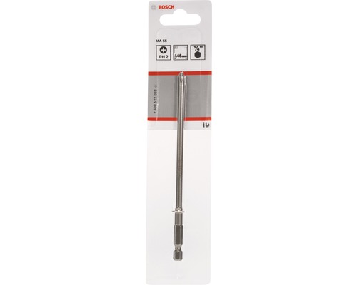 Bosch Schrauberbit PH 2 mit 146 Millimeter Länge im Blister
