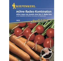 Möhre-Radies-Kombination Kiepenkerl Gemüsesamen Saatband