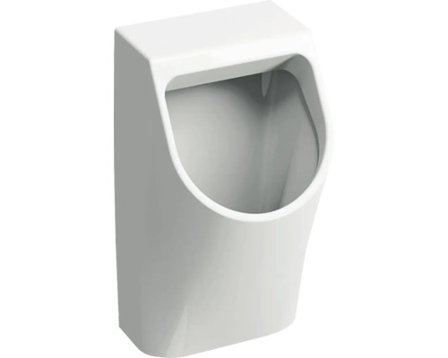 GEBERIT Urinal Renova Plan weiß mit KeraTect® Spezialglasur 235100600 Weißes Wandurinal für das Badezimmer