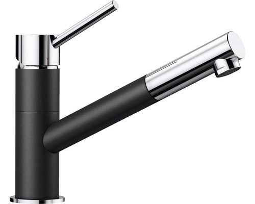 Darnok Mia Küchenspüle Wasserhahn – Herausziehbare Brause, Edelstahl Luxe, 360° Drehbar, Magnetisches Docking, Einhebel