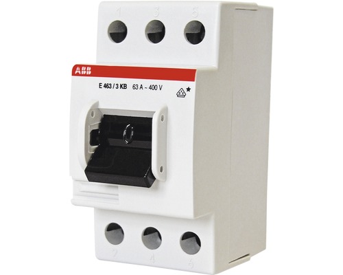 ABB E463/3KB Hauptschalter 63A 400V 3 Schließer ABB E463/3KB Hauptschalter 63A 400V 3 Schließer